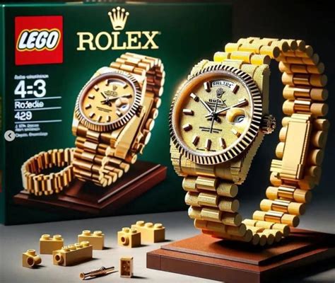 lego rolex art|Lego Rolex watches.